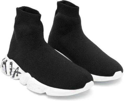 Balenciaga Kids Speed sneakers Zwart