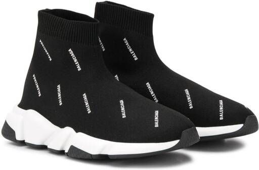 Balenciaga Kids Speed soksneakers Zwart