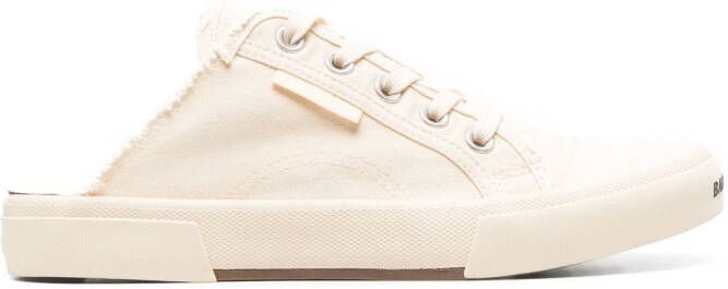 Balenciaga Paris low-top sneaker muiltjes Wit