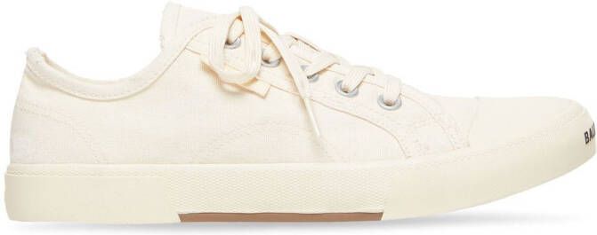 Balenciaga Paris low-top sneaker muiltjes Wit