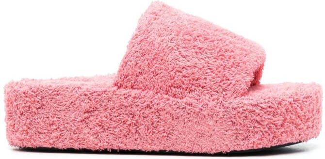 Balenciaga Rise slippers Roze