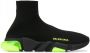 Balenciaga Speed sneakers met doorzichtige zool Zwart - Thumbnail 1