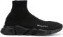 Balenciaga Speed gebreide sneakers Zwart - Thumbnail 1