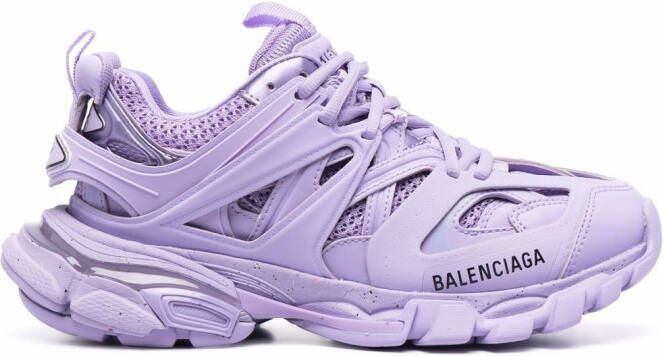 Balenciaga Track sneakers met logo Paars