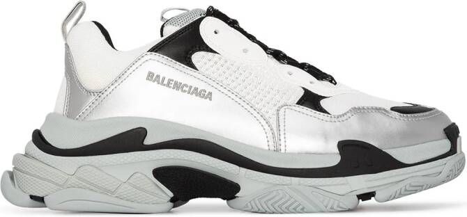 Balenciaga Triple S low-top sneakers Grijs