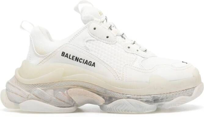 Balenciaga Triple S low-top sneakers Wit