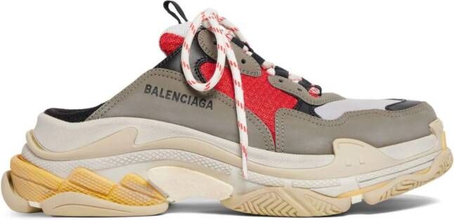 Balenciaga Triple S muiltjes sneakers Grijs