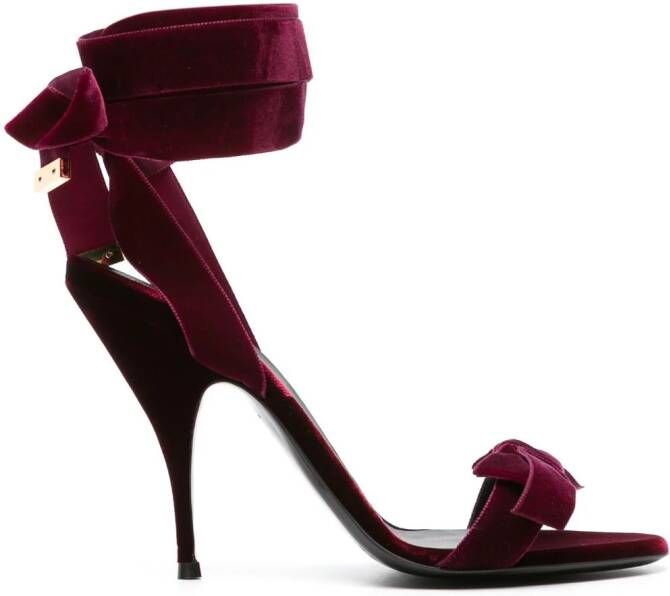 Bally Anitta sandalen met strikdetail Rood