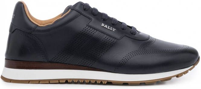 Bally Asken leren sneakers Blauw