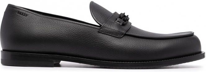 Bally Loafers met gesp Zwart