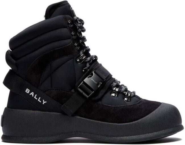 Bally Clyde snow boots met veters Zwart