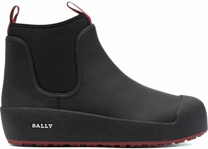 Bally Cubrid enkellaarzen Zwart