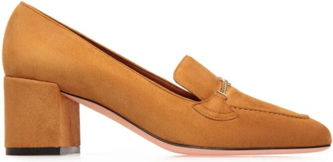 Bally Daily Emblem 50 suède pumps Oranje