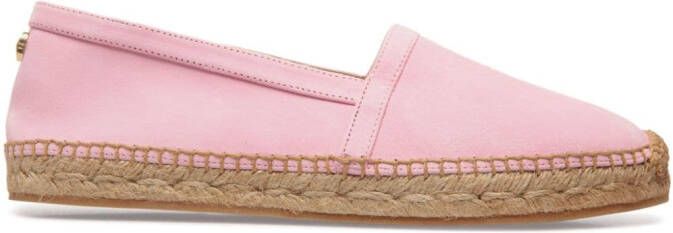 Bally Espadrilles met logoplakkaat Roze