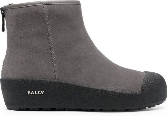 Bally Guard II enkellaarzen Grijs