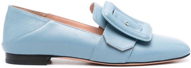 Bally Janelle loafers met gesp Blauw