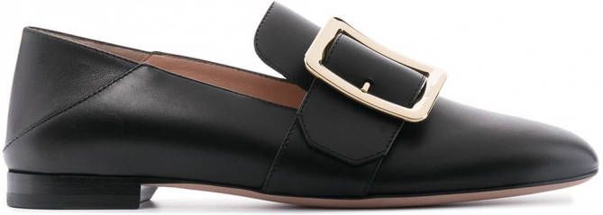 Bally Janelle loafers met gesp Zwart