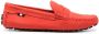 Bally Lamby leren loafers Oranje - Thumbnail 1