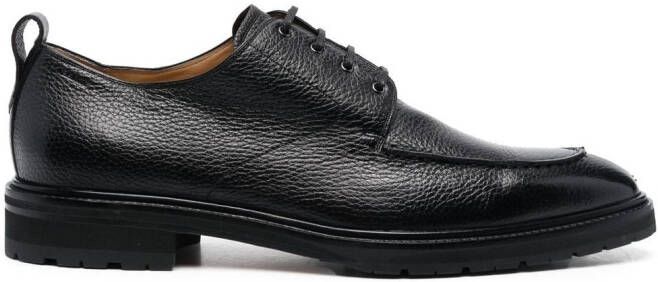 Bally Leren Derby schoenen Zwart