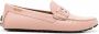 Bally Loafers met logoplakkaat Roze - Thumbnail 1