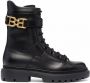 Bally Combat boots met logoplakkaat Zwart - Thumbnail 1