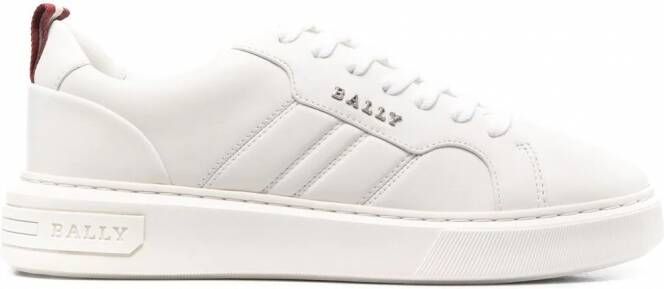 Bally Maxim leren sneakers Wit