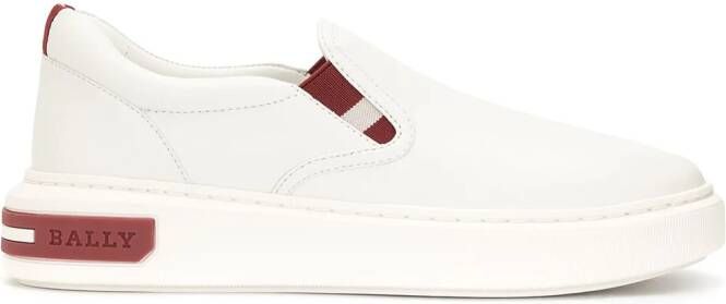 Bally Mya leren sneakers Wit