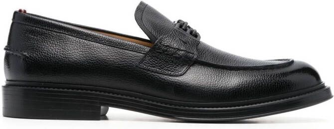 Bally Nickolas leren loafers Zwart