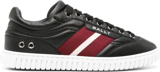 Bally Player leren sneakers Zwart