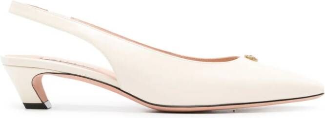 Bally Selika 35mm slingback pumps Beige