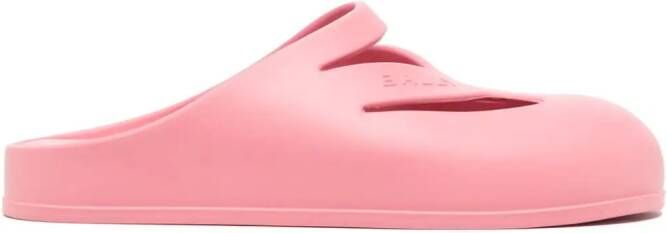 Bally Slippers met ronde neus Roze