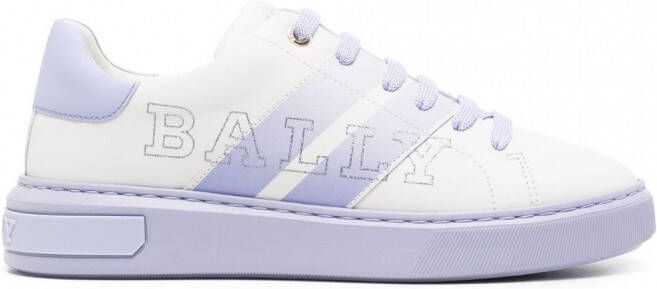 Bally Sneakers met logoprint Wit