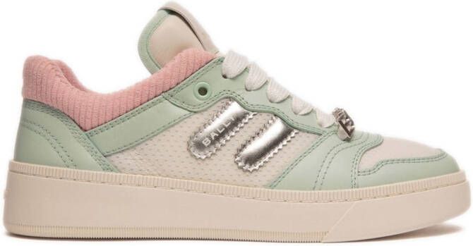 Bally Sneakers met vlakken Groen