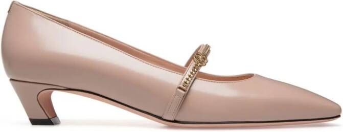 Bally Sylt leren pumps Beige