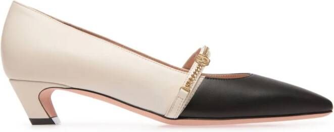 Bally 35mm lakleren pumps Beige