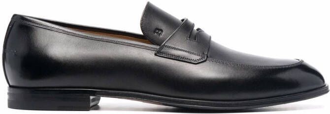 Bally Webb leren loafers Zwart