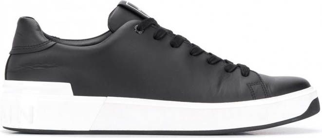 Balmain B-Court low-top sneakers Zwart