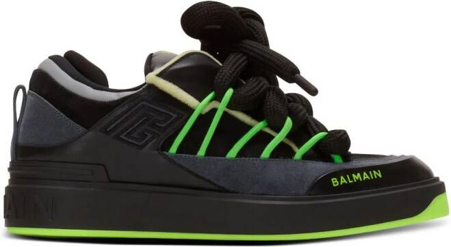 Balmain B-Court Puffy Skate sneakers Zwart