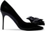 Balmain Lakleren Ruby pumps met bloemendetail Black Dames - Thumbnail 2