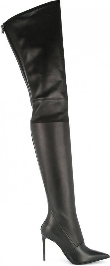 balmain over the knee boots