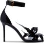 Balmain Lakleren Ruby pumps met bloemendetail Black Dames - Thumbnail 2