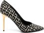 Balmain Ruby pumps met monogram Wit - Thumbnail 1