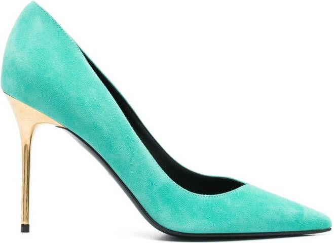 Balmain Ruby stiletto pumps Groen