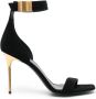 Balmain Sandalen met bandjes Zwart - Thumbnail 1