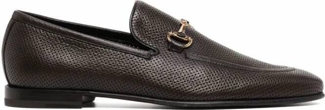 Barrett horsebit-buckle leather loafers Bruin