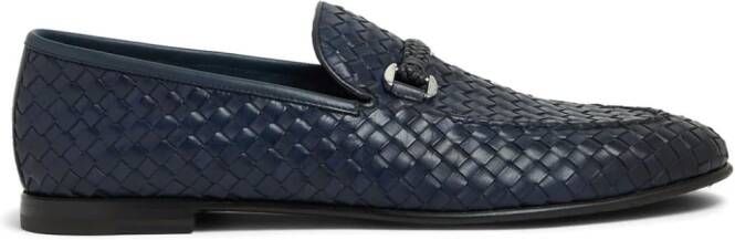 Barrett Leren loafers Blauw