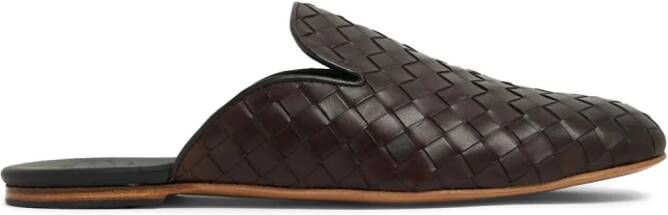 Barrett Leren loafers Bruin