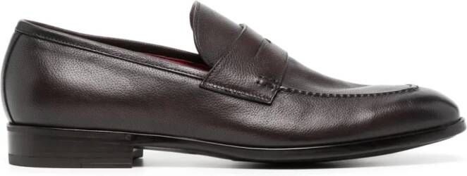 Barrett Leren loafers Bruin