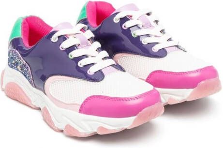 Billieblush Sneakers met colourblocking Paars