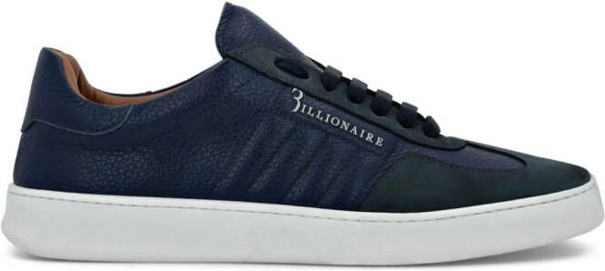 Billionaire Leren sneakers Blauw